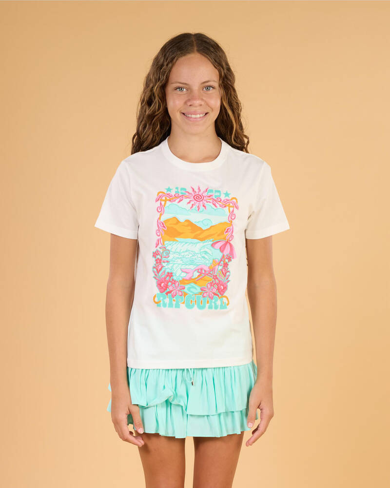 Rip Curl Girls' Sunshine Squad Band T-Shirt for Womens