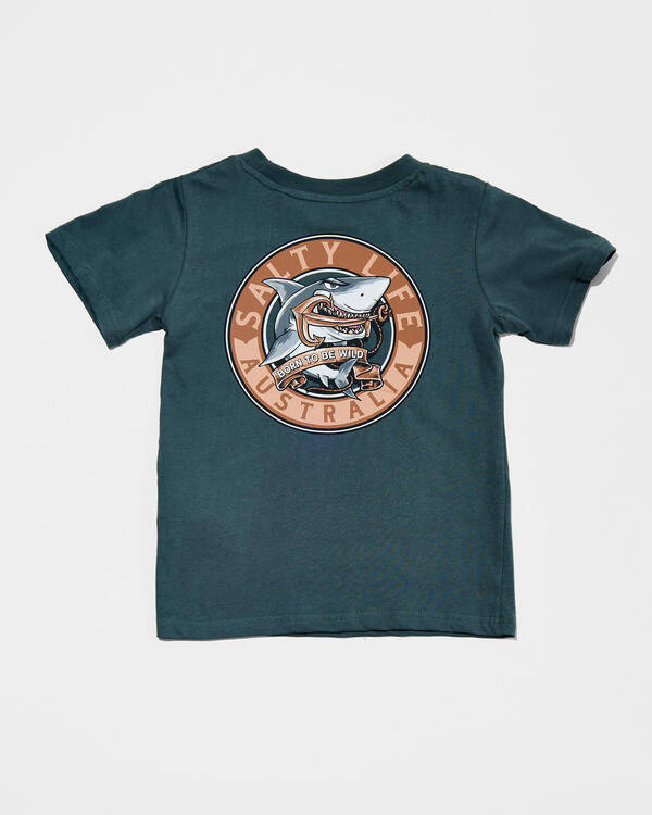 Salty Life Toddlers' Born To Be Wild T-Shirt for Mens
