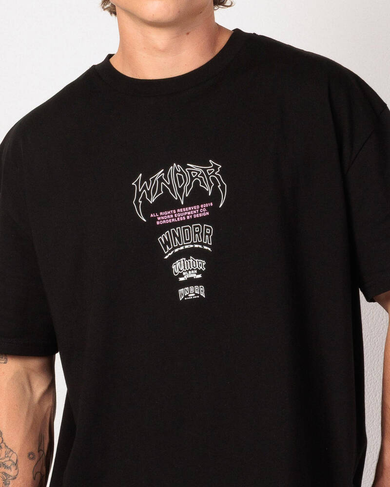 Wndrr Overpower Box Fit T-Shirt for Mens
