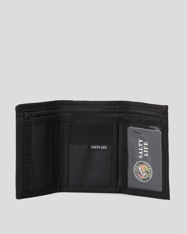 Salty Life Anchors Trifold Wallet for Mens