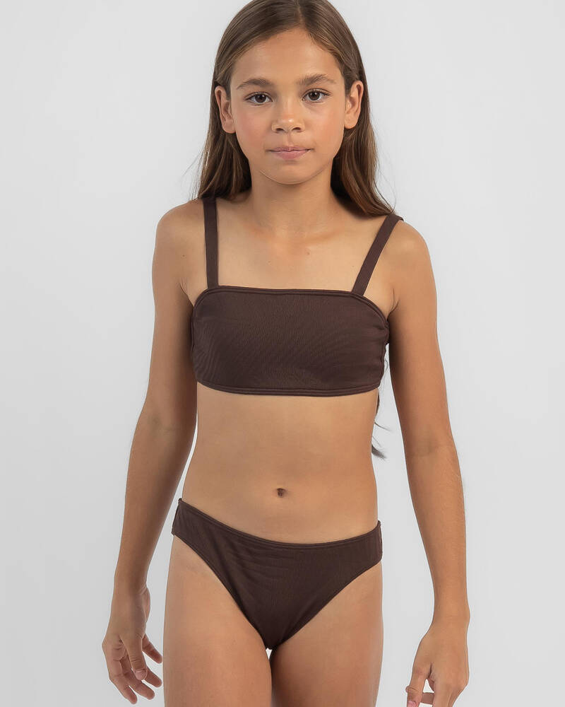 Topanga Girls' Claire Bandeau Bikini Set for Womens