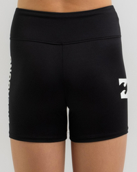 Billabong Girls' Heat Wave Surf Short Bikini Bottom for Womens image number null