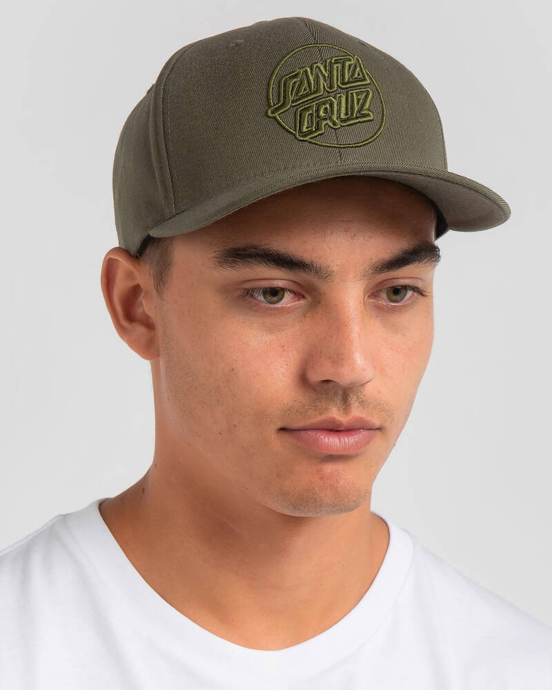 Santa Cruz Keyline Dot Flex Fit Cap for Mens