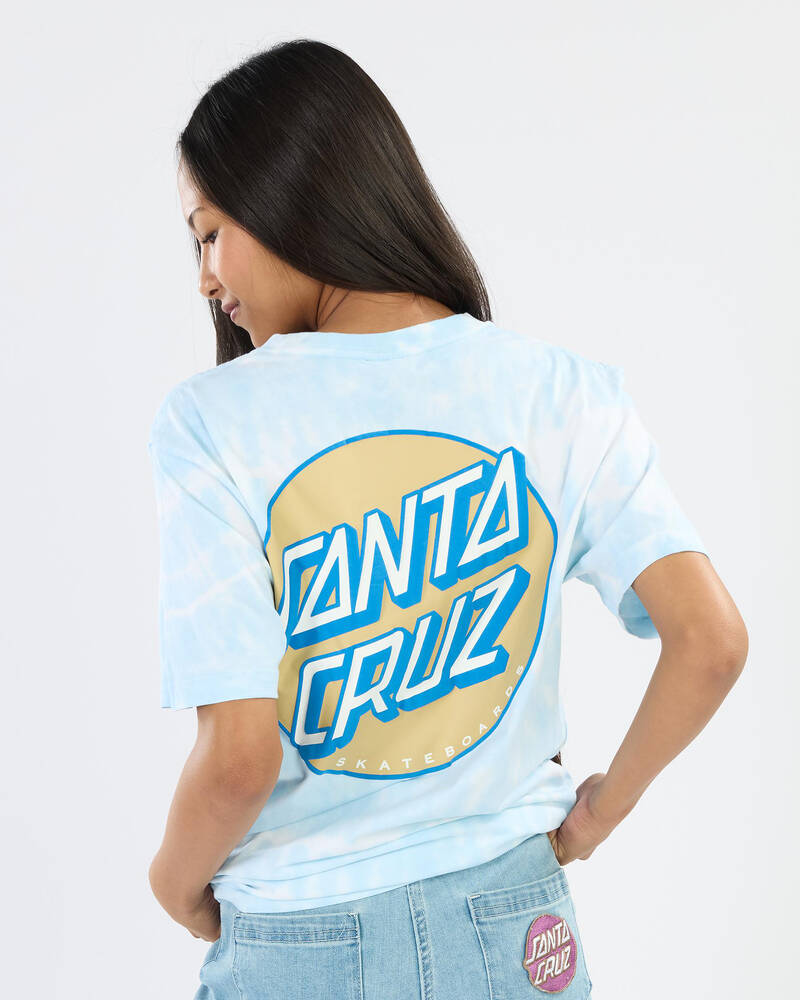 Santa Cruz Girls' Other Dot Oversized T-Shirt for Womens