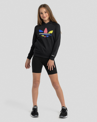 adidas Girls' Trefoil Print Hoodie for Womens image number null