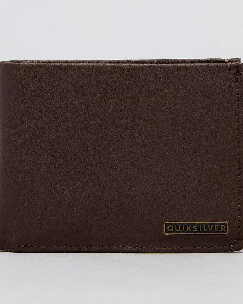 Quiksilver Acktor Tri Fold Wallet for Mens