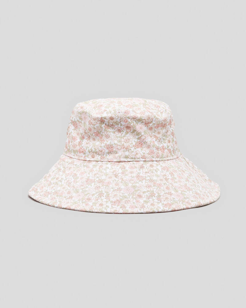 Rhythm Bouquet Floral Bucket Hat for Womens