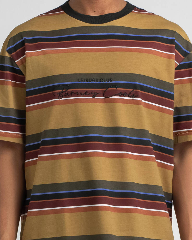 Barney Cools Club Stripe Homie T-Shirt for Mens