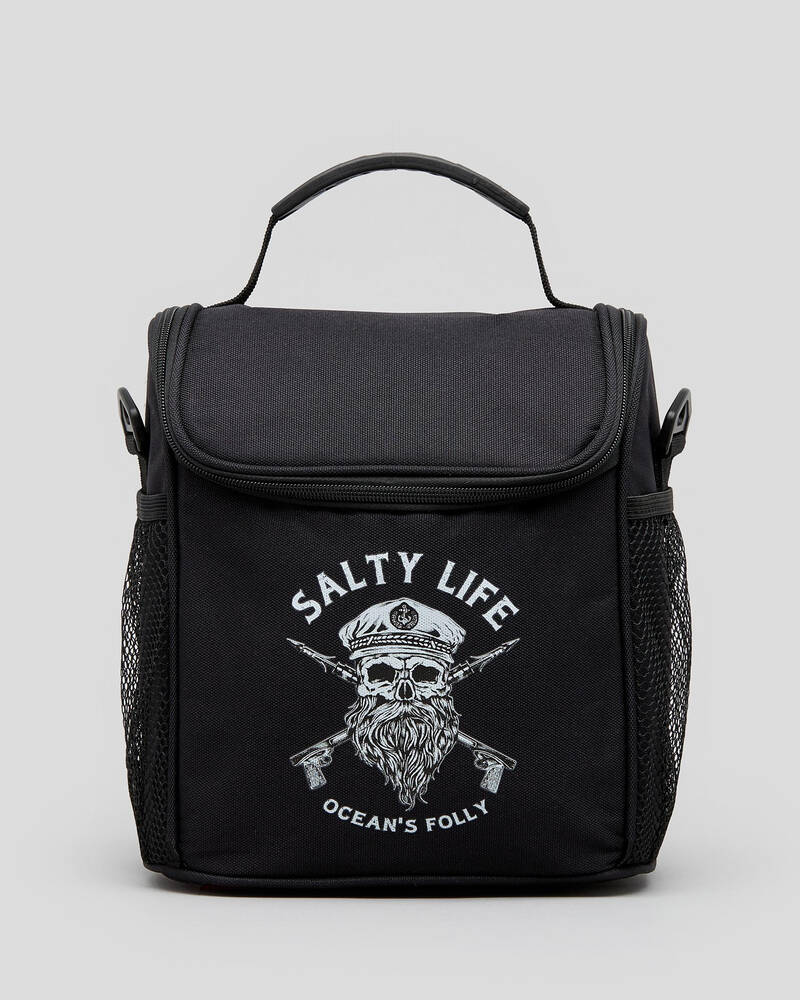 Salty Life Black Beard Lunch Box for Mens
