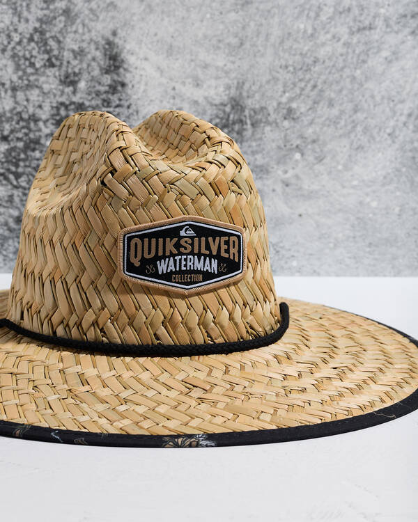 Quiksilver Outside Waterman Straw Hat for Mens