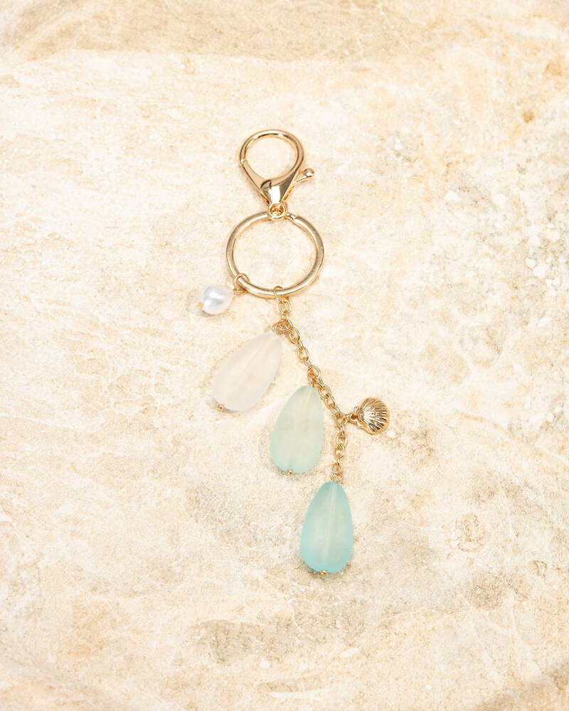 Karyn In LA Glass Stone Small Bag Charm for Womens