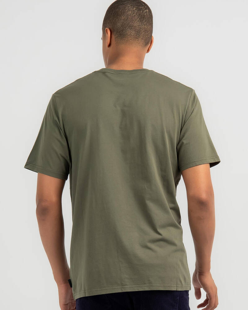 Rusty Short Cut 2 T-Shirt for Mens