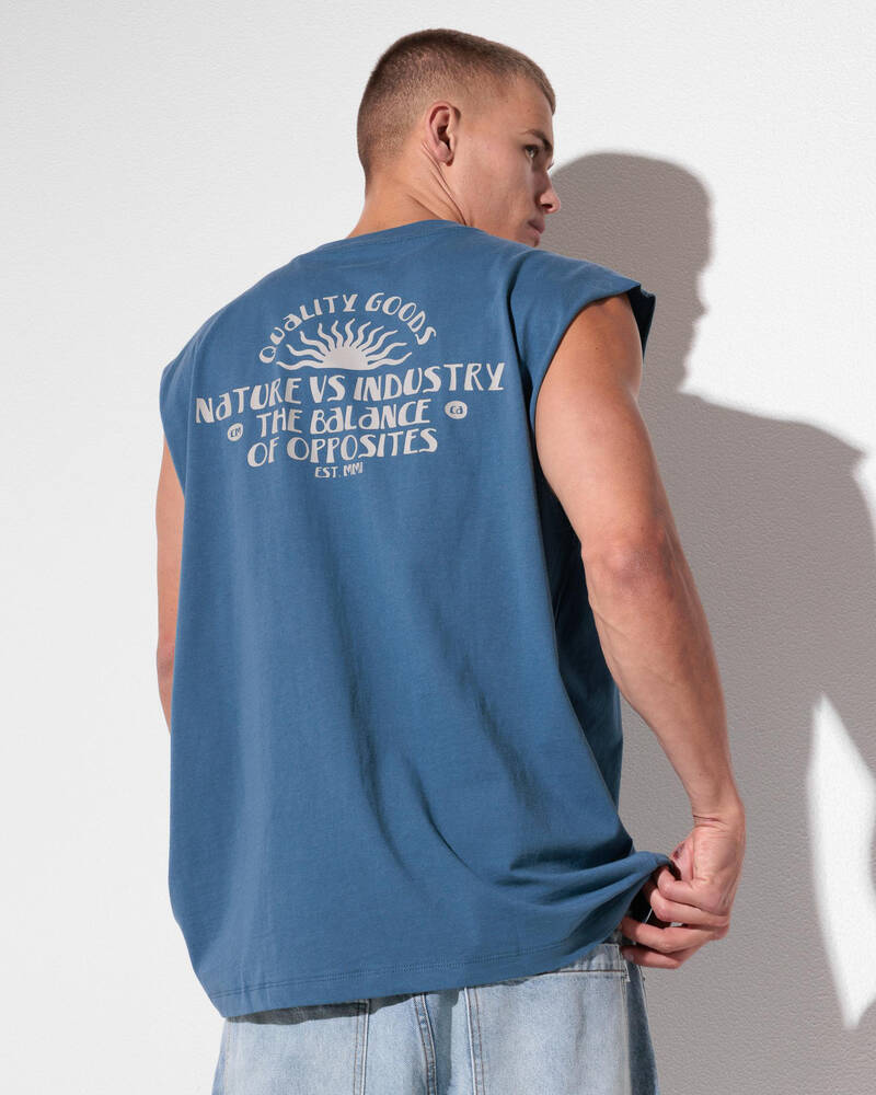 RVCA Sun Industries Muscle Tank for Mens