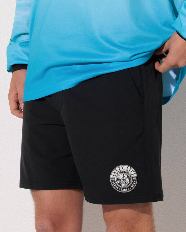 Tempest Tide Elastic Waist Shorts