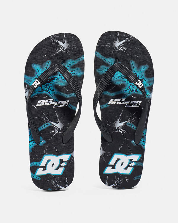 DC Shoes Spray Graffik Thongs for Mens