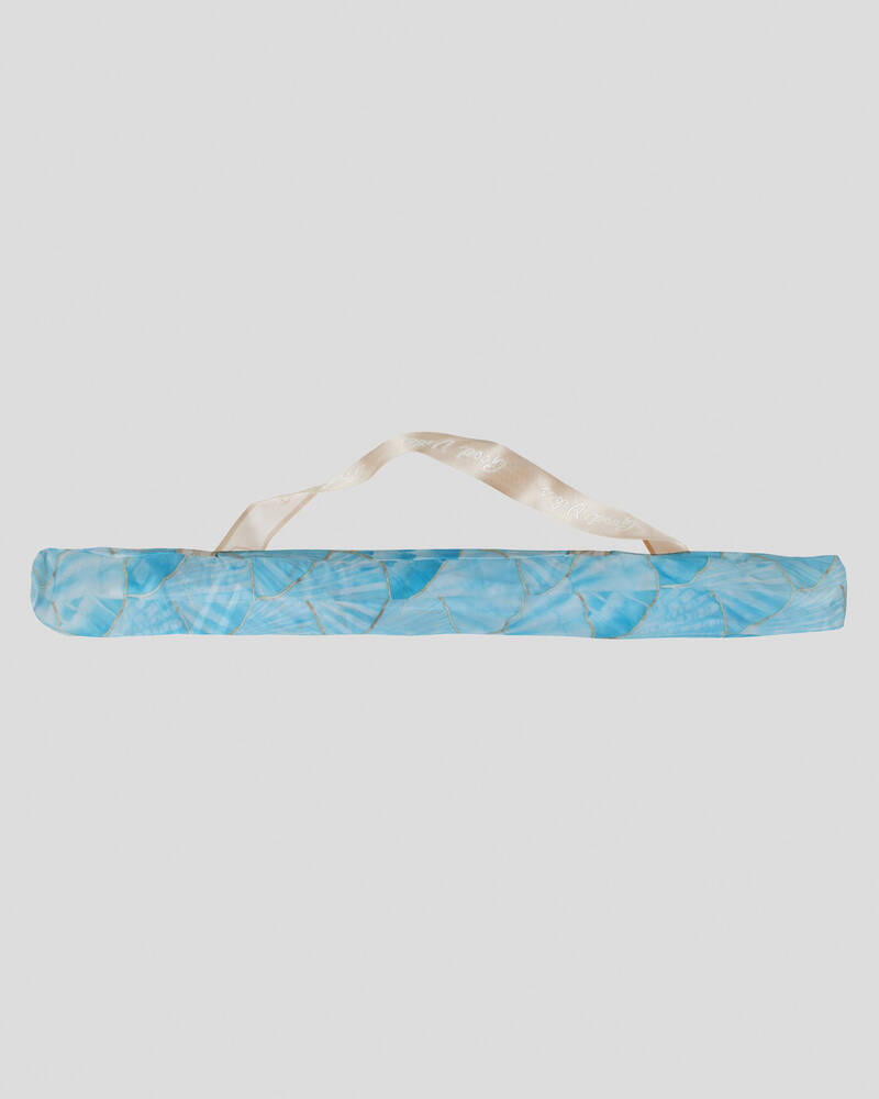 Get It Now Sea Shells Beach Cabana With Roll Up Back Wall for Unisex