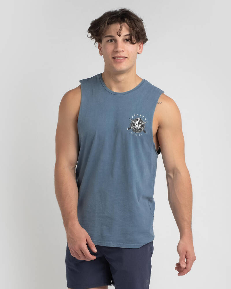 Sparta Campaign Muscle Tank for Mens