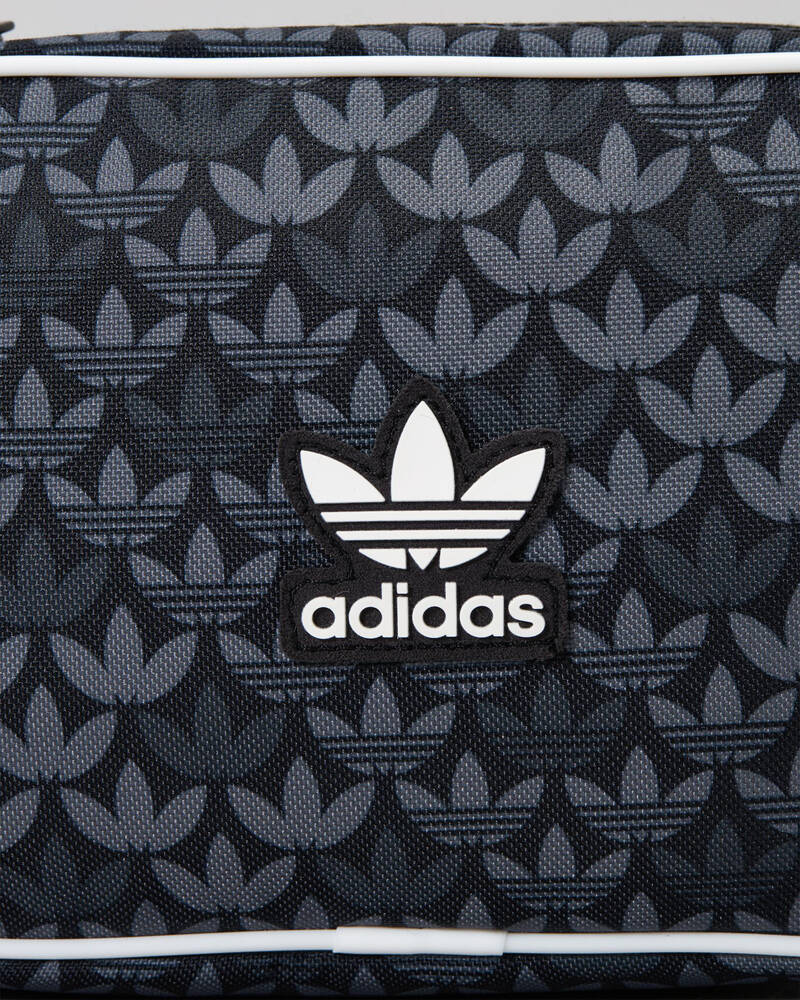 Adidas Mono Airliner Crossbody Bag In Black Fast Shipping & Easy