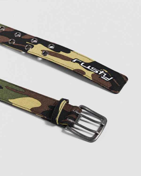 Rusty Raid Canvas Belt for Mens