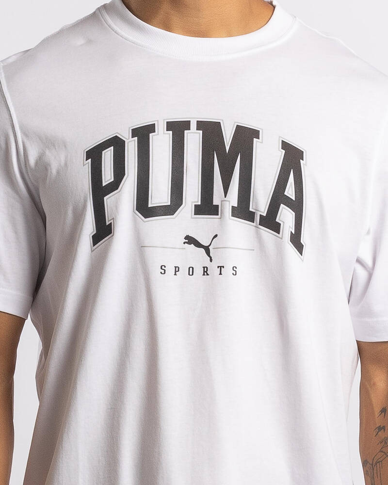 Puma Puma Squad Big Graphic T-Shirt for Mens