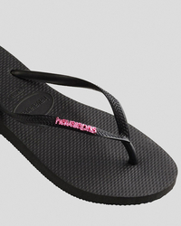 Havaianas Slim Metal Thongs for Womens image number null