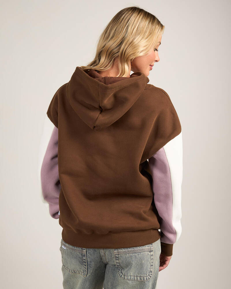 Rusty Neopole Panelled Hoodie for Womens