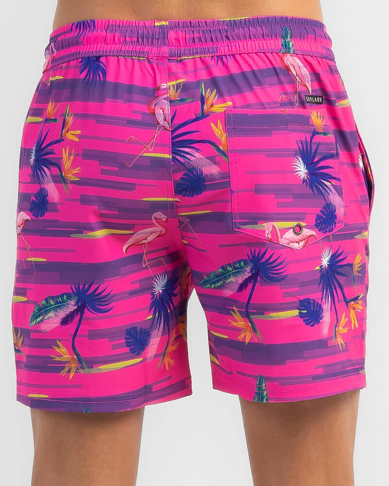 Skylark Tropical Glitch Mully Shorts for Mens