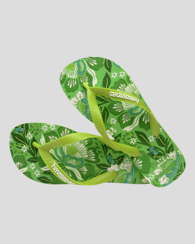 Havaianas Top Farm Leaf Thongs for Womens