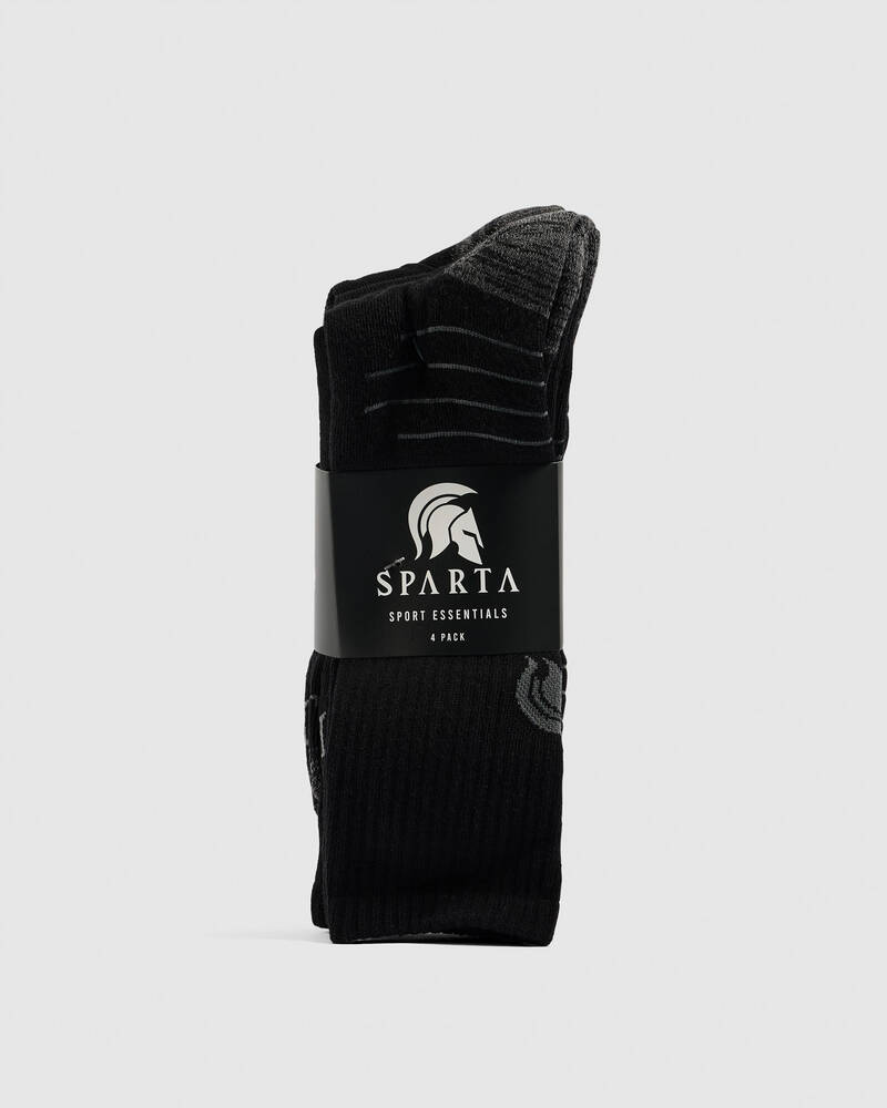 Sparta Sport Socks 4 Pack for Mens