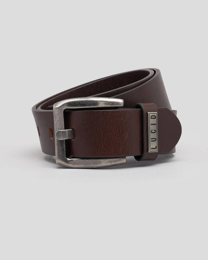 Lucid Tanner Leather Belt for Mens