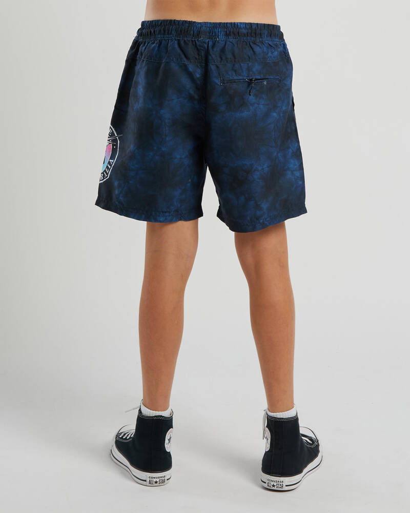 Salty Life Boys' Entrapment Elastic Waist Shorts for Mens