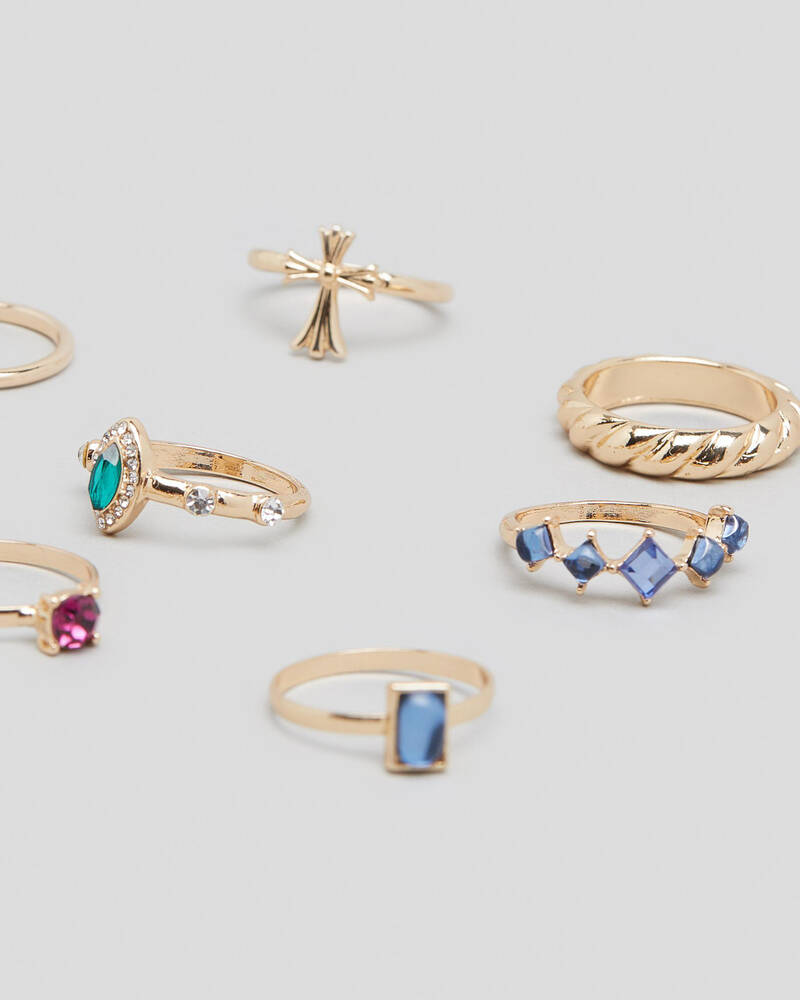 Karyn In LA Gia Ring Pack for Womens