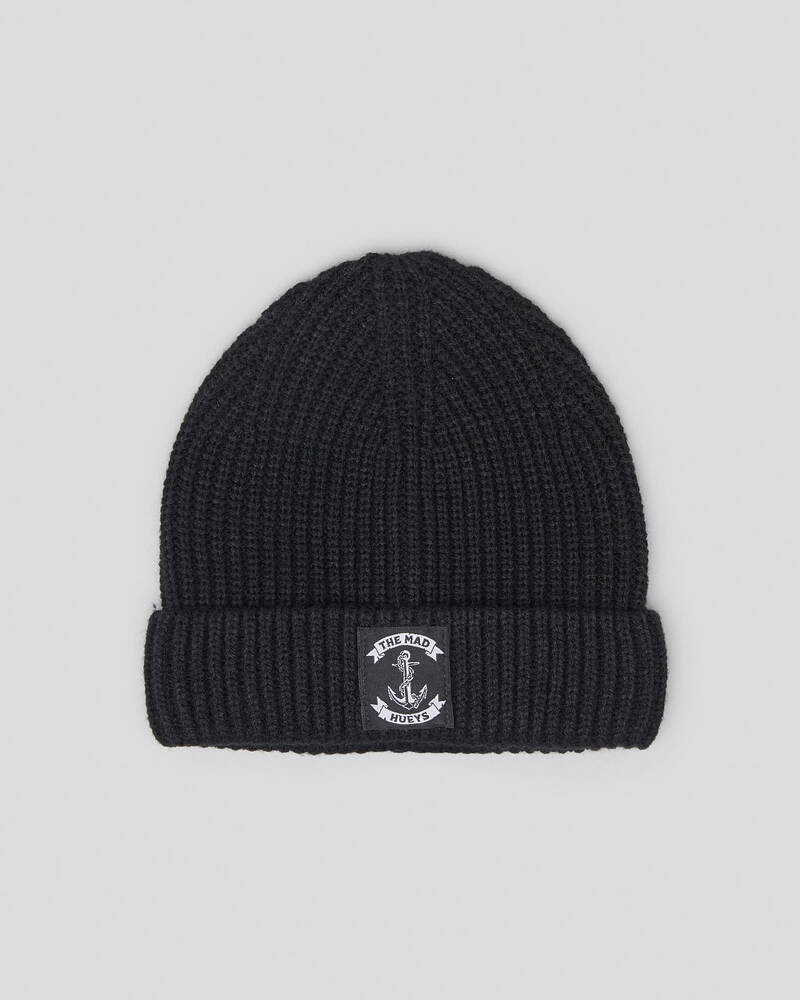 The Mad Hueys Anchor Roll Up Beanie for Mens