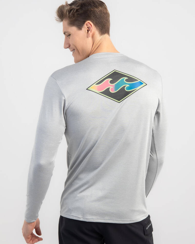 Billabong Diamond Shoreline Long Sleeve Wet Shirt for Mens