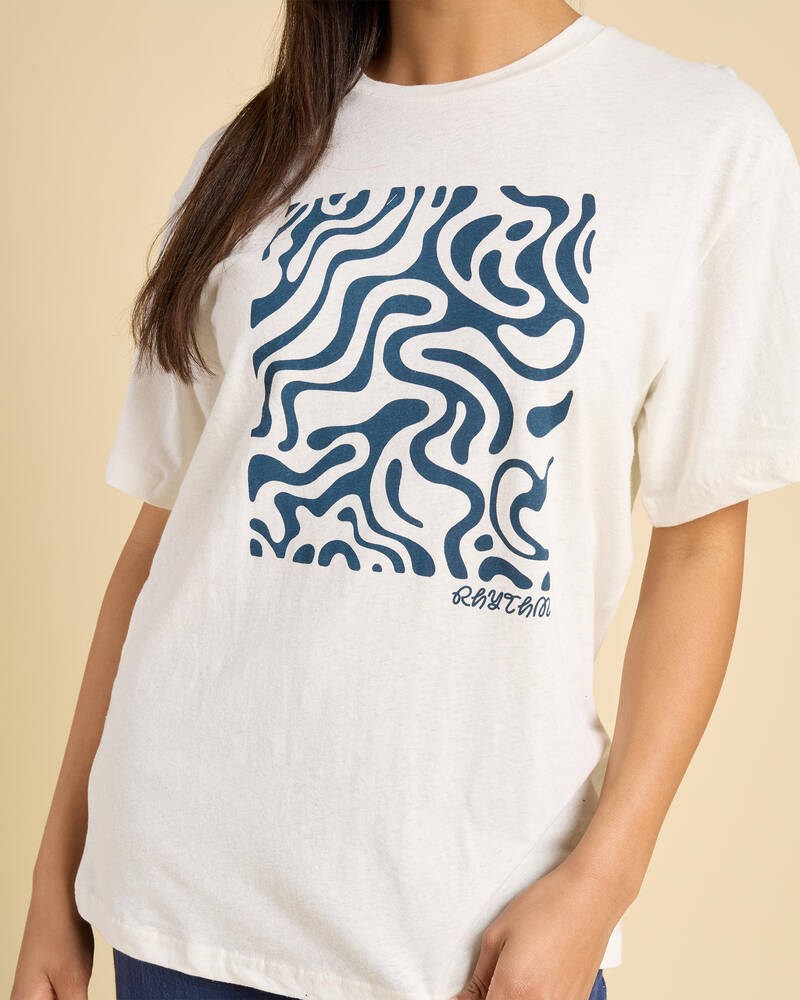 Rhythm Waverly Oversized T-Shirt for Womens