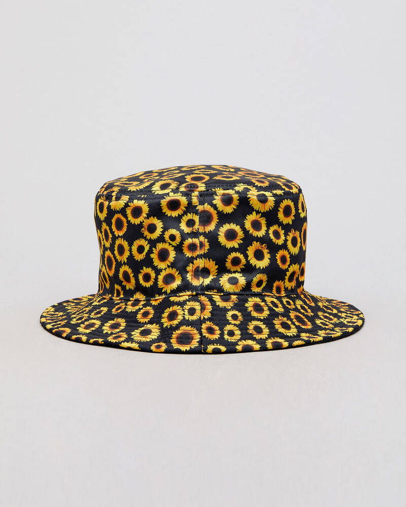 Skylark Sunflower Reversible Bucket Hat for Mens