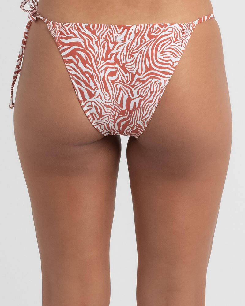 Rhythm Hallie Tan Line Itsy Bikini Bottom for Womens