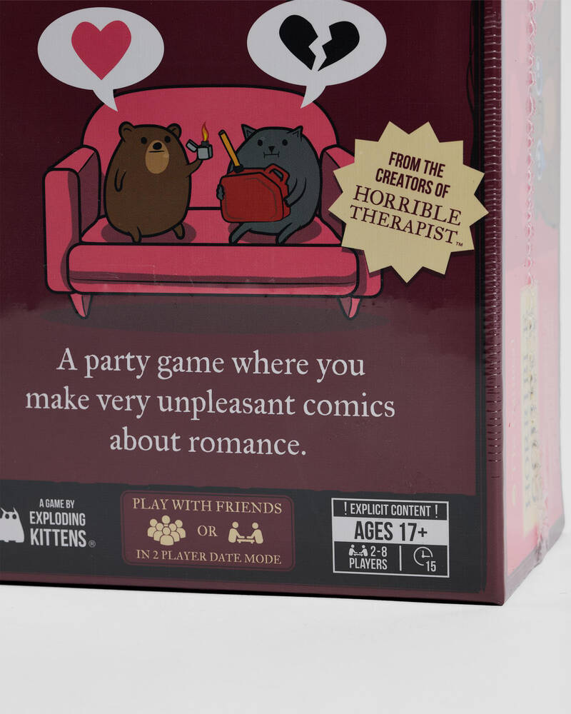 Miscellaneous Horrible Couple Card Game for Unisex