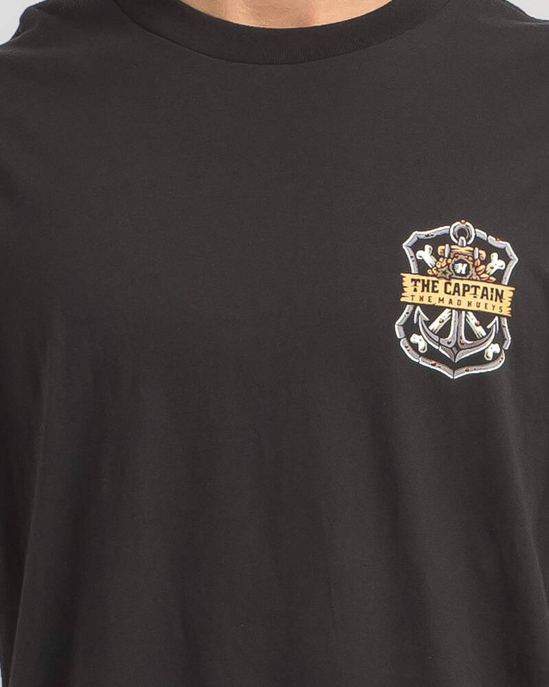 The Mad Hueys Deep Sea Captain T-Shirt for Mens