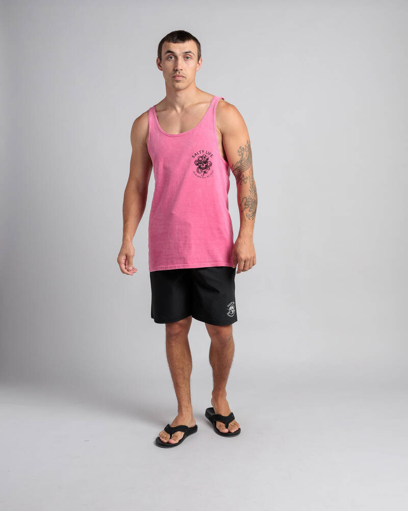 Salty Life Whirlwind Elastic Waist Shorts for Mens