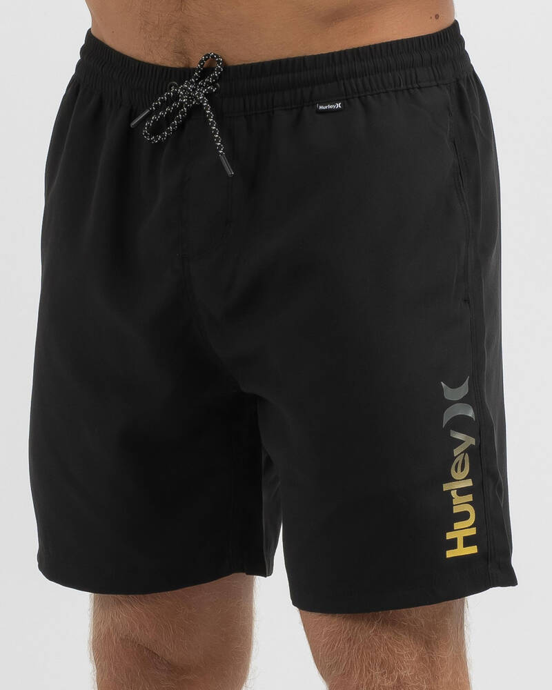Hurley One and Only Gradient Volley Board Shorts for Mens