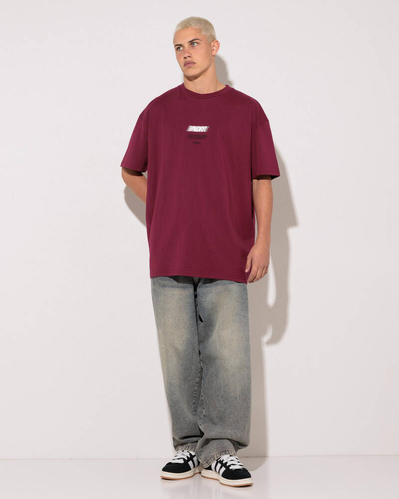 Wndrr Borderless Box Fit T-Shirt for Mens