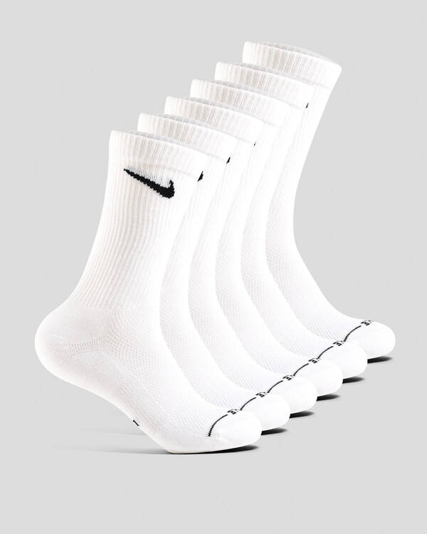 Everyday Elevated Crew Socks 6 Pack