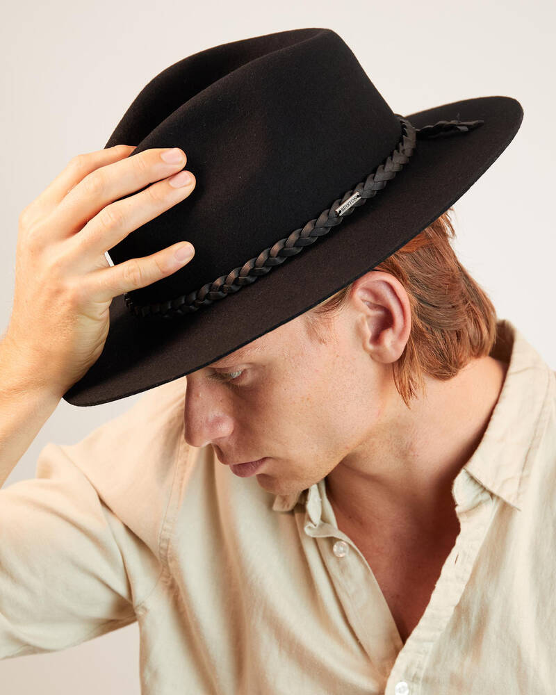 Brixton Messer Western Felt Hat for Mens