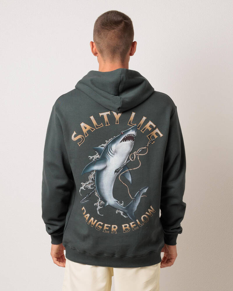 Salty Life Ocean's Wrath Hoodie for Mens