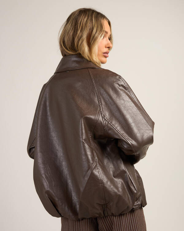 Ava And Ever Aero Faux Leather Jacket for Womens