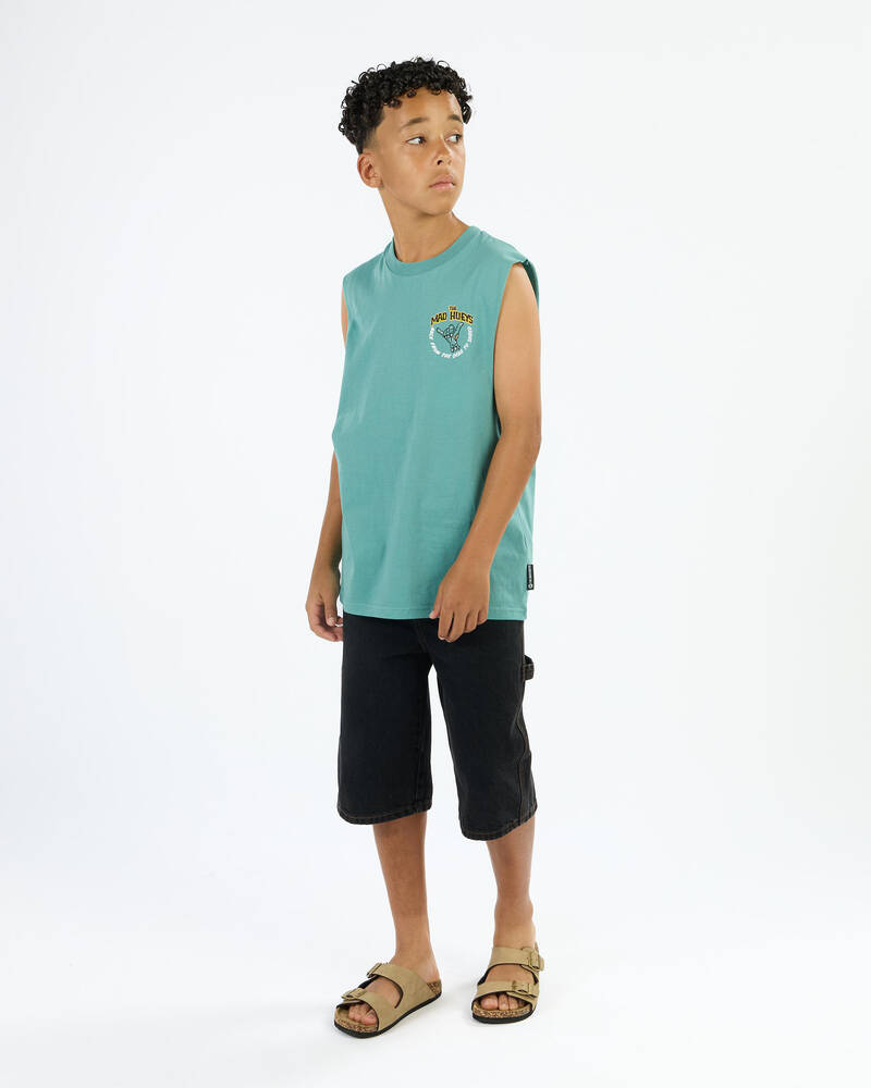 The Mad Hueys Boys' Shred Dead Muscle Tank for Mens