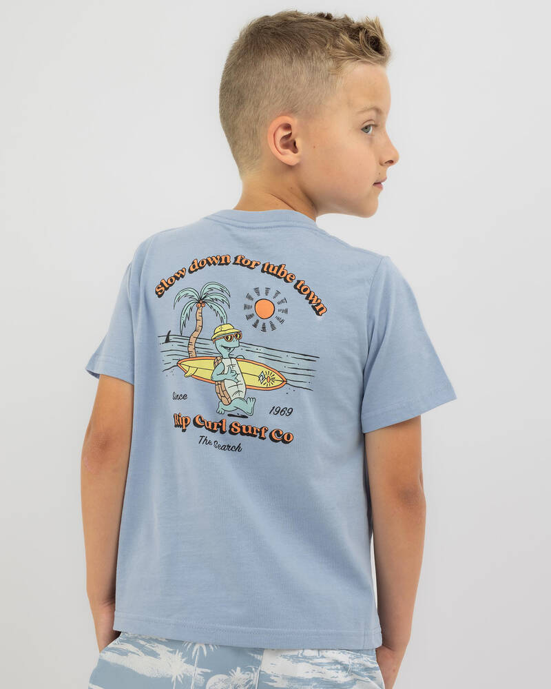 Rip Curl Shred Town Art T-Shirt for Mens