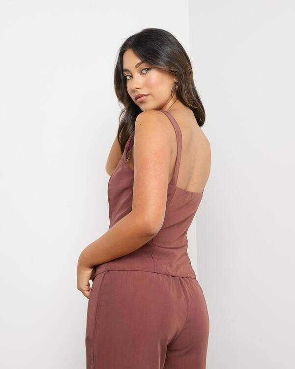 Ava And Ever Elle Cupro Top for Womens