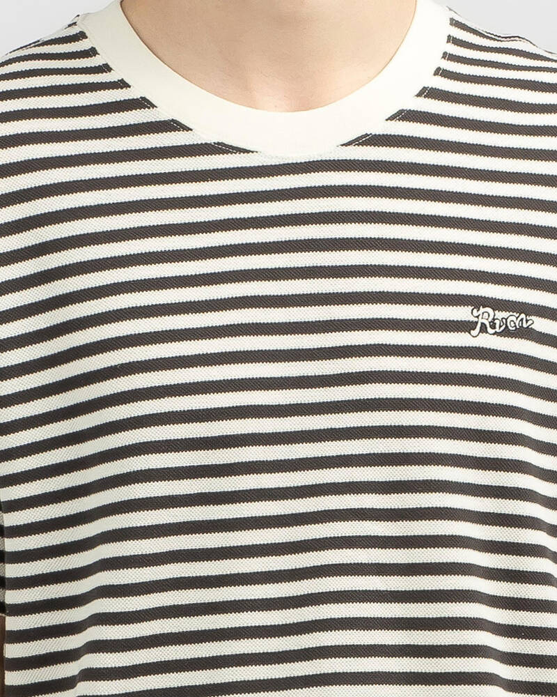 RVCA Alley Stripe T-Shirt for Mens